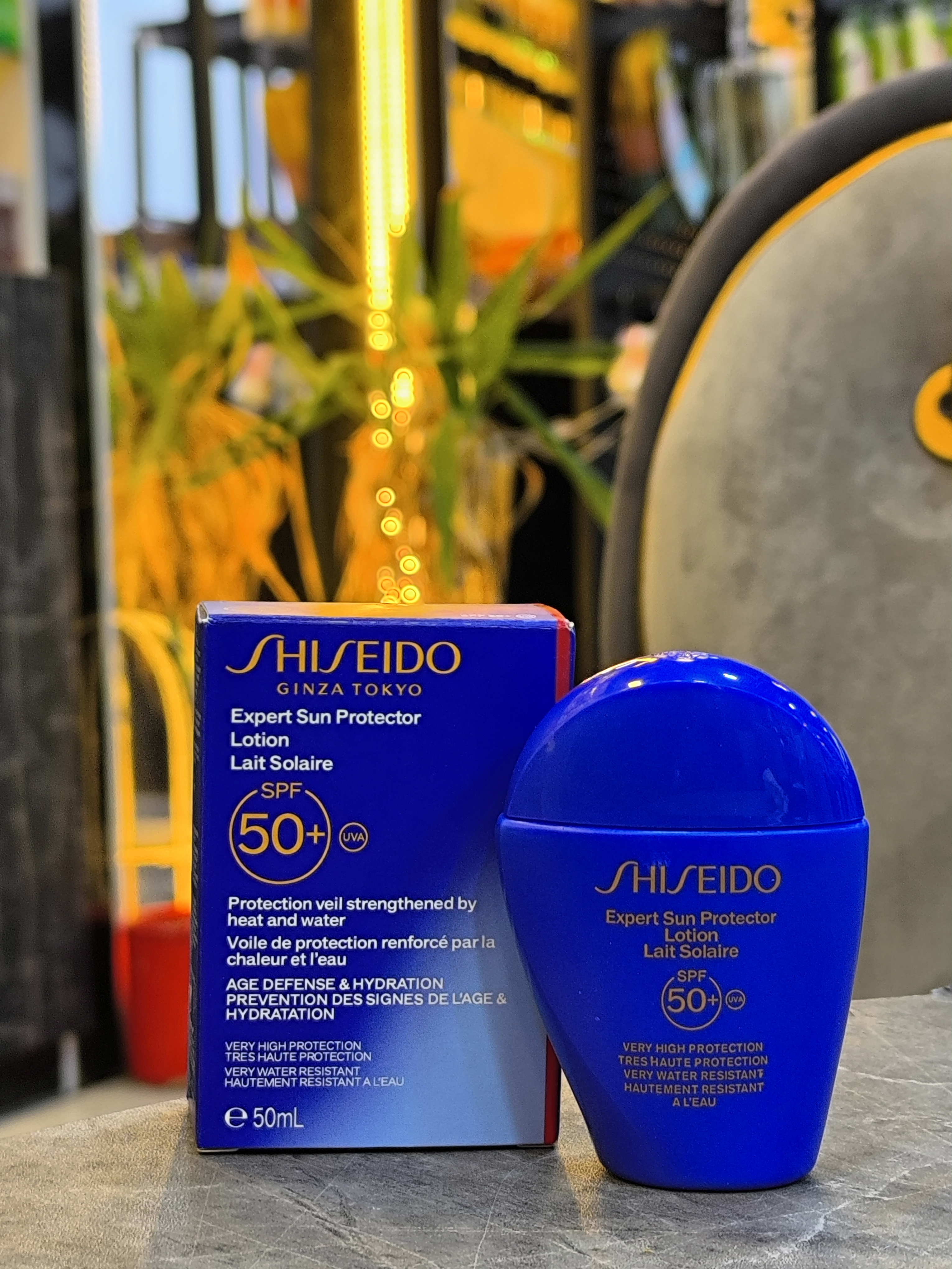 لوسیون ضد آفتاب صورت و بدن SPF50+ شیسیدو